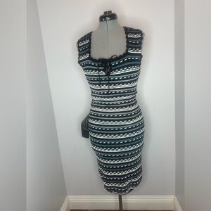 BCBGMaxAzria Black Knit Top